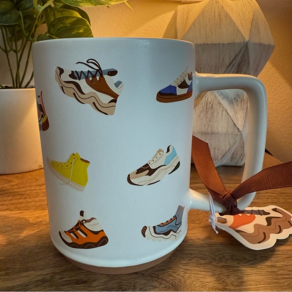 Other - Sneaker Print White Mug